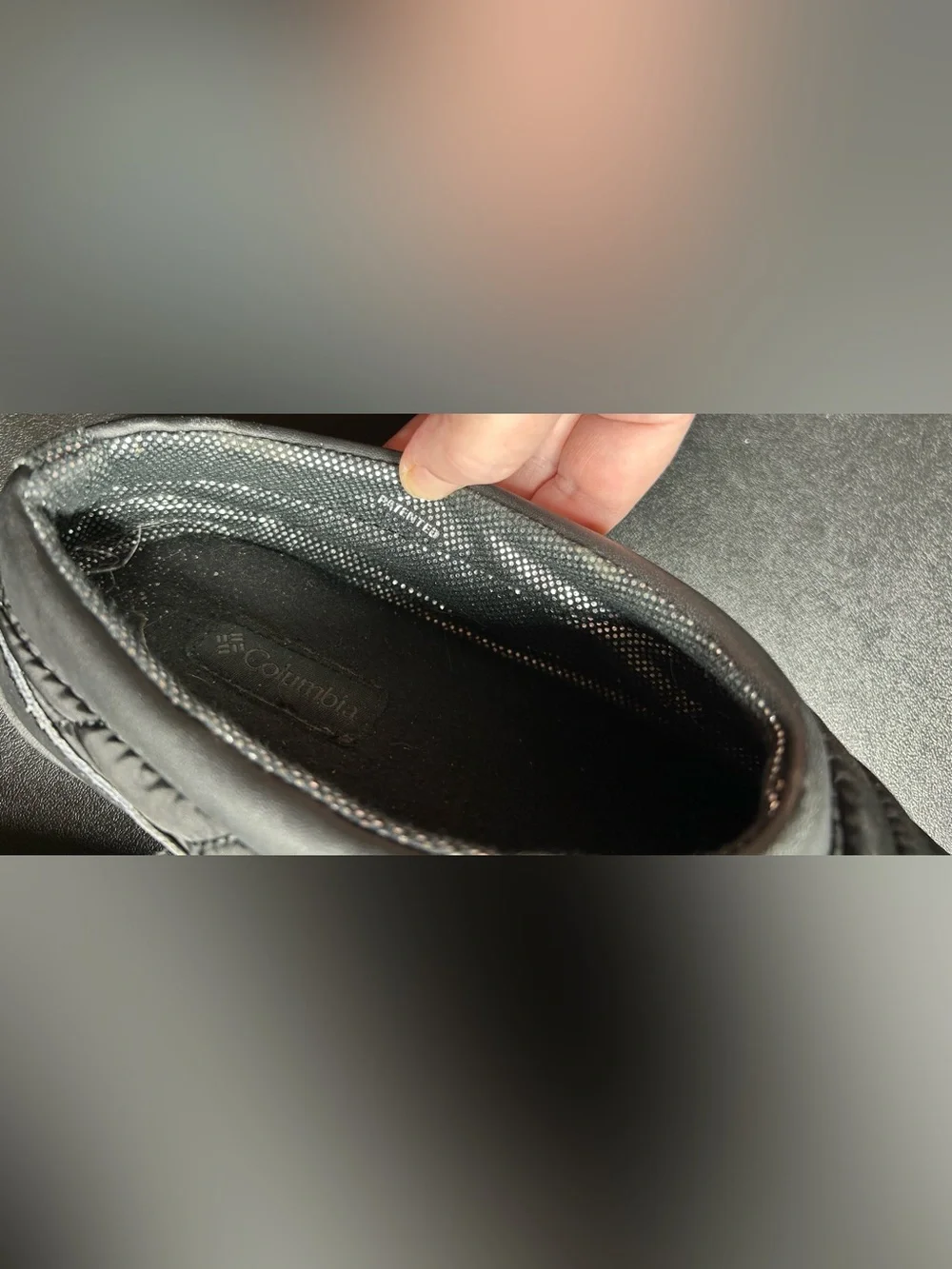 Columbia comfortable black